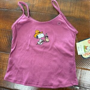 NWT Aeropostale Snoopy Tank / Cami Top